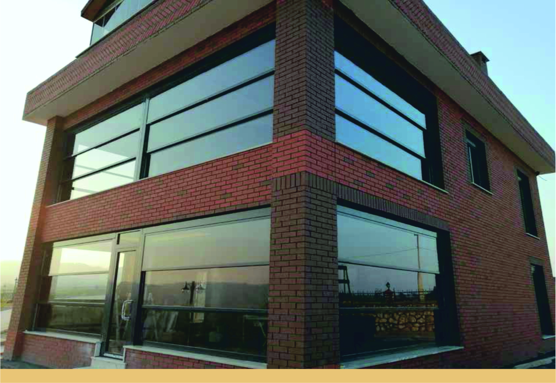 Sistem ghilotină – vedere exterior